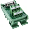 InLine 92501K złącze przewodowe Blok zaciskowy / D-Sub 9 Zielony
