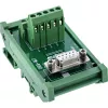 InLine 92501K złącze przewodowe Blok zaciskowy / D-Sub 9 Zielony