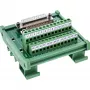 InLine 92502G złącze przewodowe Blok zaciskowy / D-Sub 25 Zielony