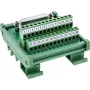 InLine 92502H złącze przewodowe Blok zaciskowy / D-Sub 25 Zielony