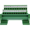 InLine 92502H złącze przewodowe Blok zaciskowy / D-Sub 25 Zielony