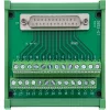 InLine 92502I złącze przewodowe Listwa zaciskowa / D-Sub 25 Zielony