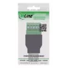 InLine 92504B adapter USB-A / Listwa zaciskowa, 5-stykowa Czarny, Zielony