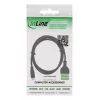 InLine 92504C złącze przewodowe Micro USB / Blok zaciskowy, 5-stykowe Czarny, Zielony