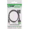 Łącznik przewodowy InLine 92504I USB-B / Blok zaciskowy, 5-stykowy Czarny, Zielony