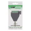 InLine 92504J adapter przewodowy 3,5 mm wtyk jack TRRS 4-pin / listwa zaciskowa 4 zaciski Czarny, Zielony