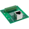 InLine 92505A złącze przewodowe RJ45 8P8C / Listwa zaciskowa 9 zacisków Zielony