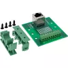 InLine 92505A złącze przewodowe RJ45 8P8C / Listwa zaciskowa 9 zacisków Zielony