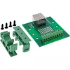 Adapter zmieniający płeć złącza kablowego InLine 92505B — łącznik do konwersji płci złącza