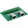 Adapter kablowy InLine 92505C — sprzęgacz RJ45 do sieciowych kabli krosowych