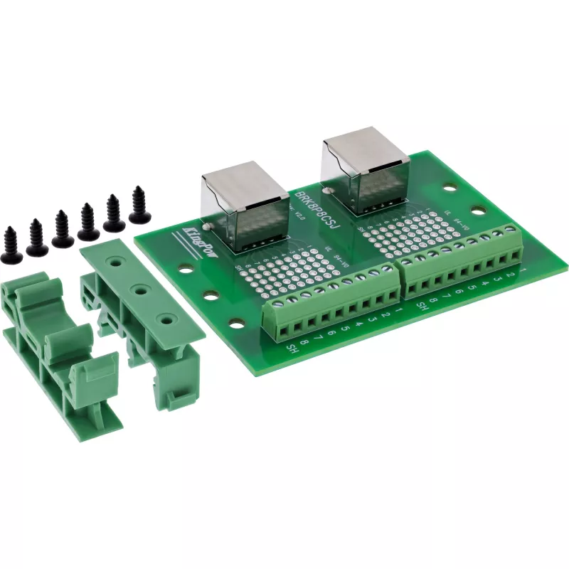 Adapter kablowy InLine 92505C — sprzęgacz RJ45 do sieciowych kabli krosowych