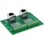 InLine 92505D złącze przewodowe 2x RJ45 8P8C / 2x listwa zaciskowa 9 zacisków Zielony