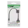 InLine 92505I złącze przewodowe RJ45 Cat.5e 8P8C / Listwa zaciskowa, 8-pin, Czarny
