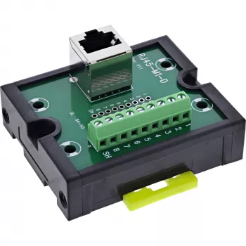 InLine 92505J złącze przewodowe RJ45 8P8C / listwa zaciskowa, 9-pin czarny, zielony