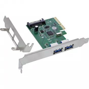InLine 76666N karta interfejsu/adapter Wewnętrzny USB 3.2 Gen 2 (3.1 Gen 2)