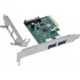 InLine 76666N karta interfejsu/adapter Wewnętrzny USB 3.2 Gen 2 (3.1 Gen 2)
