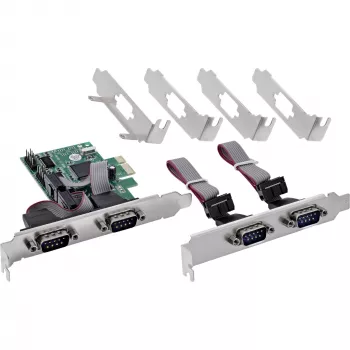 Adapter interfejsu InLine 76619E — akcesorium do łączności szeregowej/równoległej