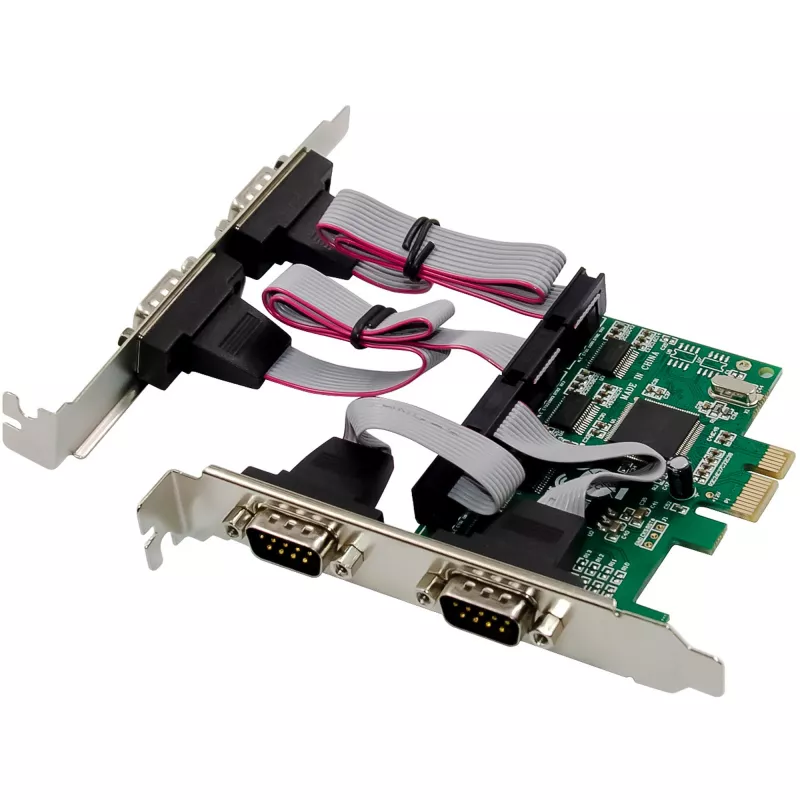 Adapter interfejsu InLine 76619E — akcesorium do łączności szeregowej/równoległej