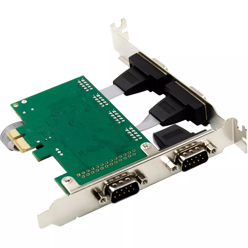 Adapter interfejsu InLine 76619E — akcesorium do łączności szeregowej/równoległej