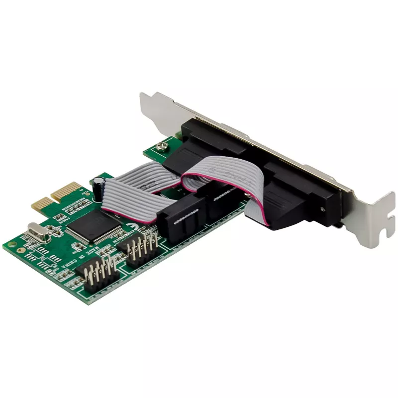 Adapter interfejsu InLine 76619E — akcesorium do łączności szeregowej/równoległej
