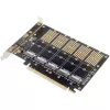 Karta interfejsu InLine 76619G — moduł łączności PCI/USB/szeregowej