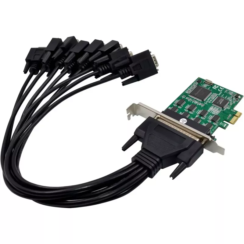 InLine 76660Z 8-Port RS-232 PCIe Serial Card