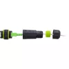 Adapter zmiany płci złącza InLine 69927D — liniowy łącznik sieciowy RJ45