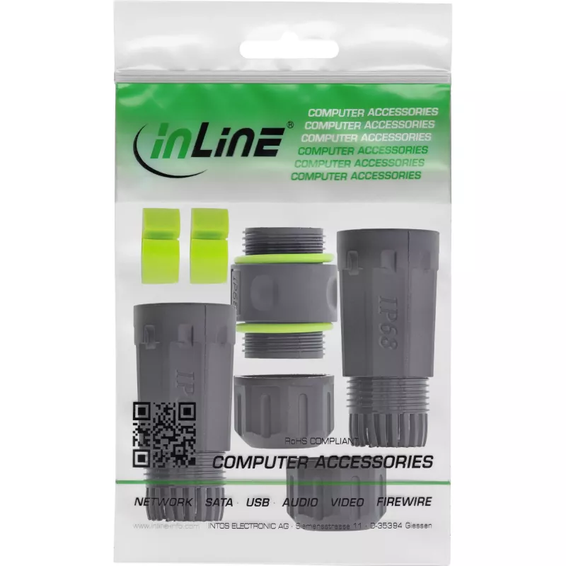 USB kabel gender changer InLine 69927L — adapter do zmiany orientacji złącza USB