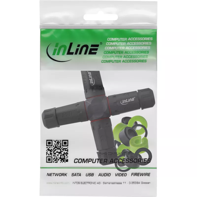 Adapter wtyczki zasilającej InLine 69927V — adapter sieciowy do gniazd międzynarodowych