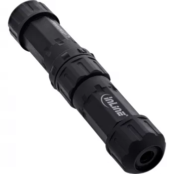 Adapter wtyczki zasilania InLine 69927W by InLine — kompaktowy adapter sieciowy do gniazdek europejskich