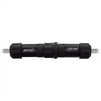 Adapter wtyczki zasilania InLine 69927W by InLine — kompaktowy adapter sieciowy do gniazdek europejskich