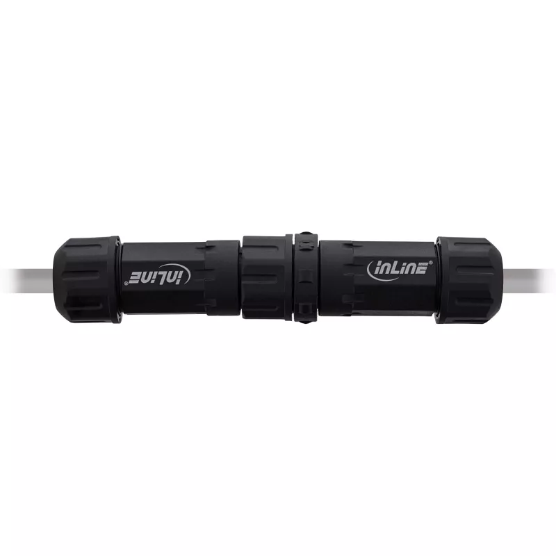 Adapter wtyczki zasilania InLine 69927W by InLine — kompaktowy adapter sieciowy do gniazdek europejskich