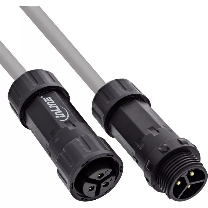 Adapter wtyczki zasilania InLine 69927W by InLine — kompaktowy adapter sieciowy do gniazdek europejskich