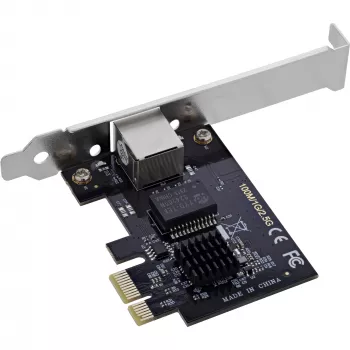 InLine 51125T karta sieciowa Wewnętrzna Ethernet 2500 Mbit/s