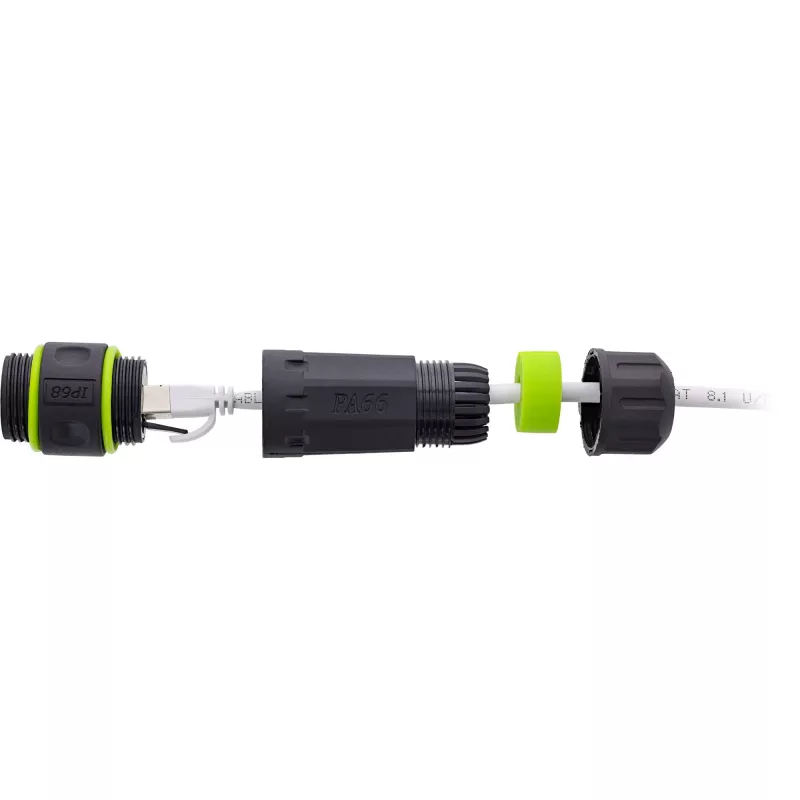 Adapter zmieniający płeć złącza InLine 69927H — złącze RJ45 typu coupler (łącznik kabli sieciowych)