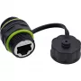 Adapter zmiany płci złącza kablowego InLine 69927J — adapter sieciowy do odwracania orientacji złącza