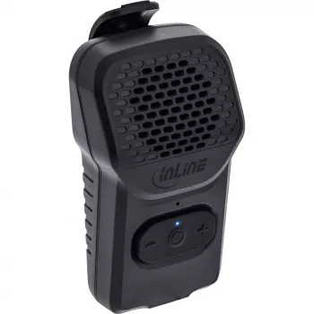 Mono portable speaker InLine 55383 — Czarny, driver 2.8 cm, Bluetooth 2.4 GHz (range 10 m)
