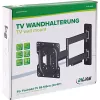 InLine 23103B Uchwyt/stojak TV 109,2 cm (43 cale) Czarny