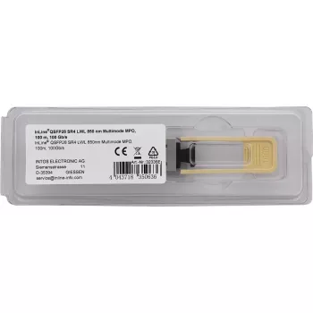 InLine 32336E moduł nadawczo-odbiorczy sieciowy światłowodowy 100000 Mbit/s QSFP28 850 nm