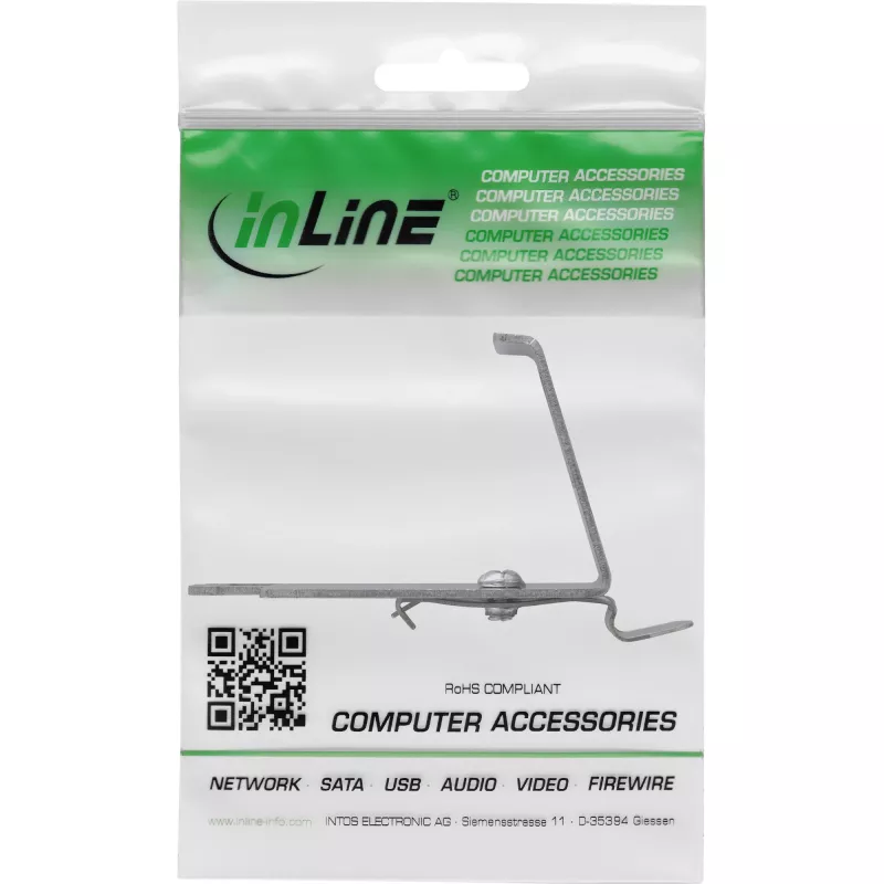 Moduł keystone InLine 76203M — akcesorium sieciowe, ekranowany insert RJ45