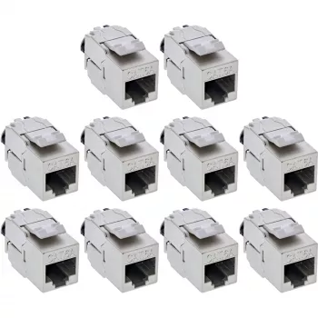 Keystone module InLine 76202V — dimensions 20×34×15 mm, compact sieciowy accessory