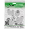Keystone module InLine 76202V — dimensions 20×34×15 mm, compact sieciowy accessory