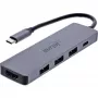 InLine 33271A koncentrator interfejsów USB 3.2 Gen 1 (3.1 Gen 1) Type-C 5000 Mbit/s Szary