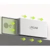 InLine 35395M hub interfejsu USB 3.2 Gen 2 (3.1 Gen 2) Typu-C 10000 Mbit/s Srebrny