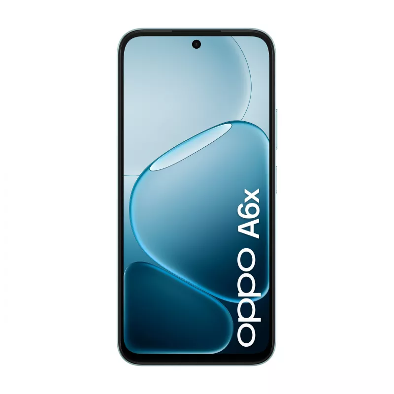 OPPO A6x 17,1 cm (6,75 cala) Dual SIM Android 15 4G USB Type-C 4 GB 128 GB 6100 mAh Niebieski