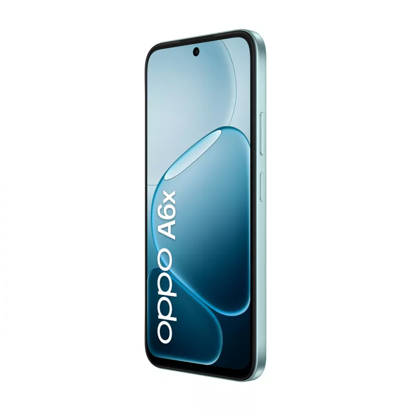 OPPO A6x 17,1 cm (6,75 cala) Dual SIM Android 15 4G USB Type-C 4 GB 128 GB 6100 mAh Niebieski
