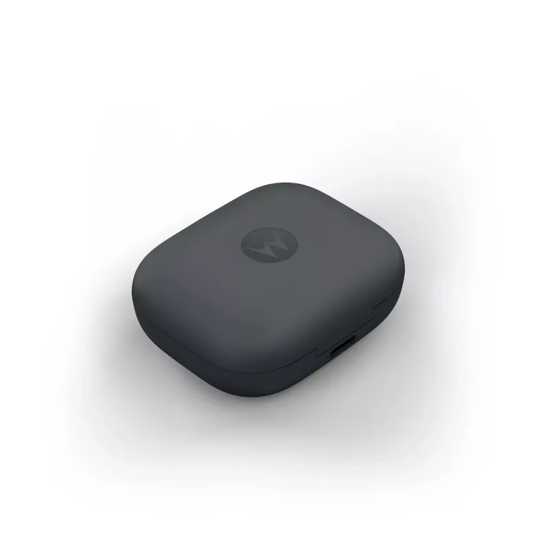 Zestaw słuchawkowy MOTOROLA Moto Buds Bass TWS Bluetooth douszny do rozmów i muzyki, czarny, 51 g