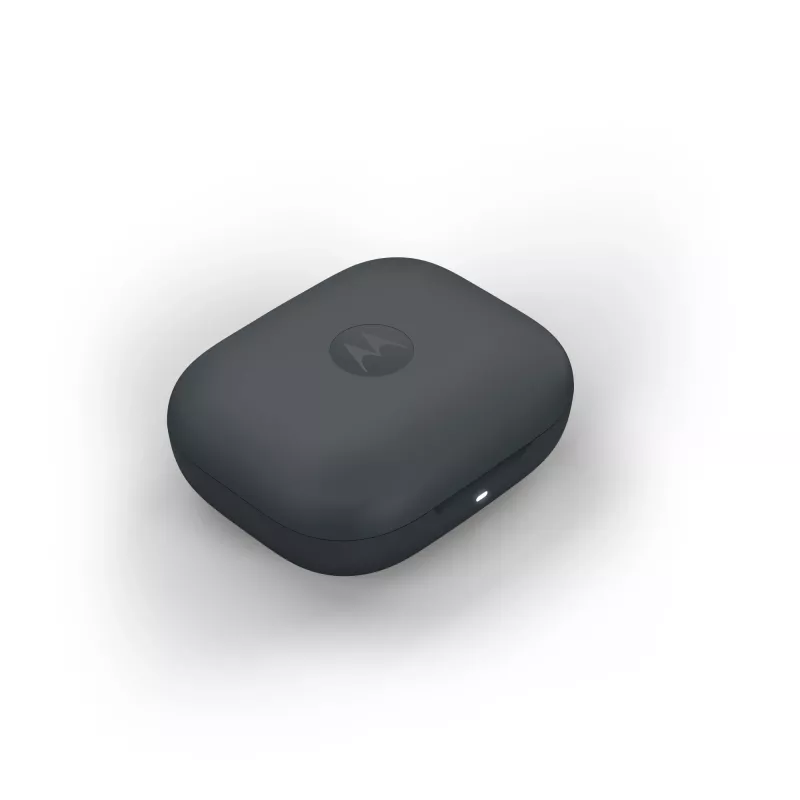 Zestaw słuchawkowy MOTOROLA Moto Buds Bass TWS Bluetooth douszny do rozmów i muzyki, czarny, 51 g