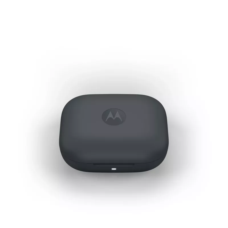 Zestaw słuchawkowy MOTOROLA Moto Buds Bass TWS Bluetooth douszny do rozmów i muzyki, czarny, 51 g