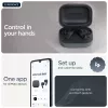 Zestaw słuchawkowy MOTOROLA Moto Buds Bass TWS Bluetooth douszny do rozmów i muzyki, czarny, 51 g